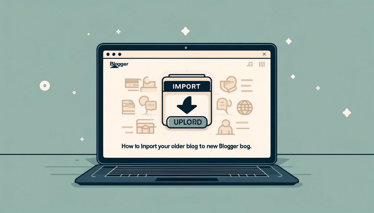 How to Import Content to Blogger Blog