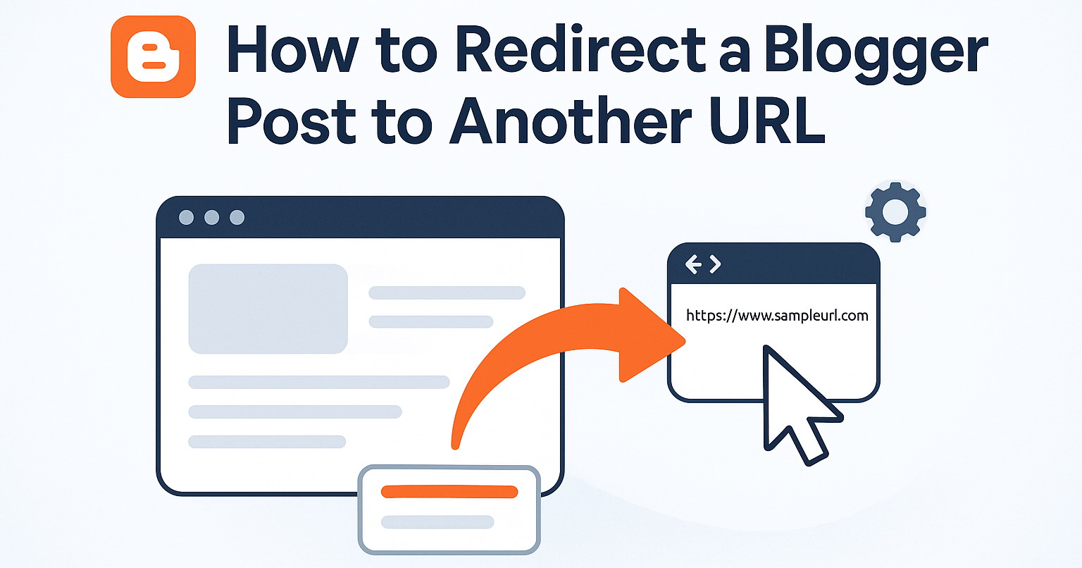 How To Redirect a Blogger Post to Another URL