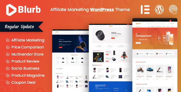 Blurb - Affiliate Marketing WordPress Theme