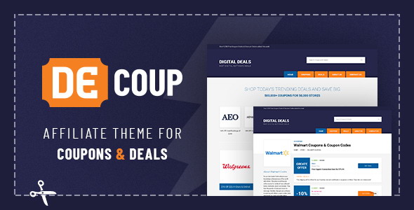 Decoup - WordPress Theme for Coupons and Deals