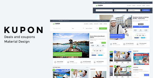 KUPON - WordPress Coupon Deals Theme